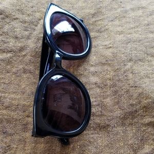Karen Walker Super Duper Black Sunglasses